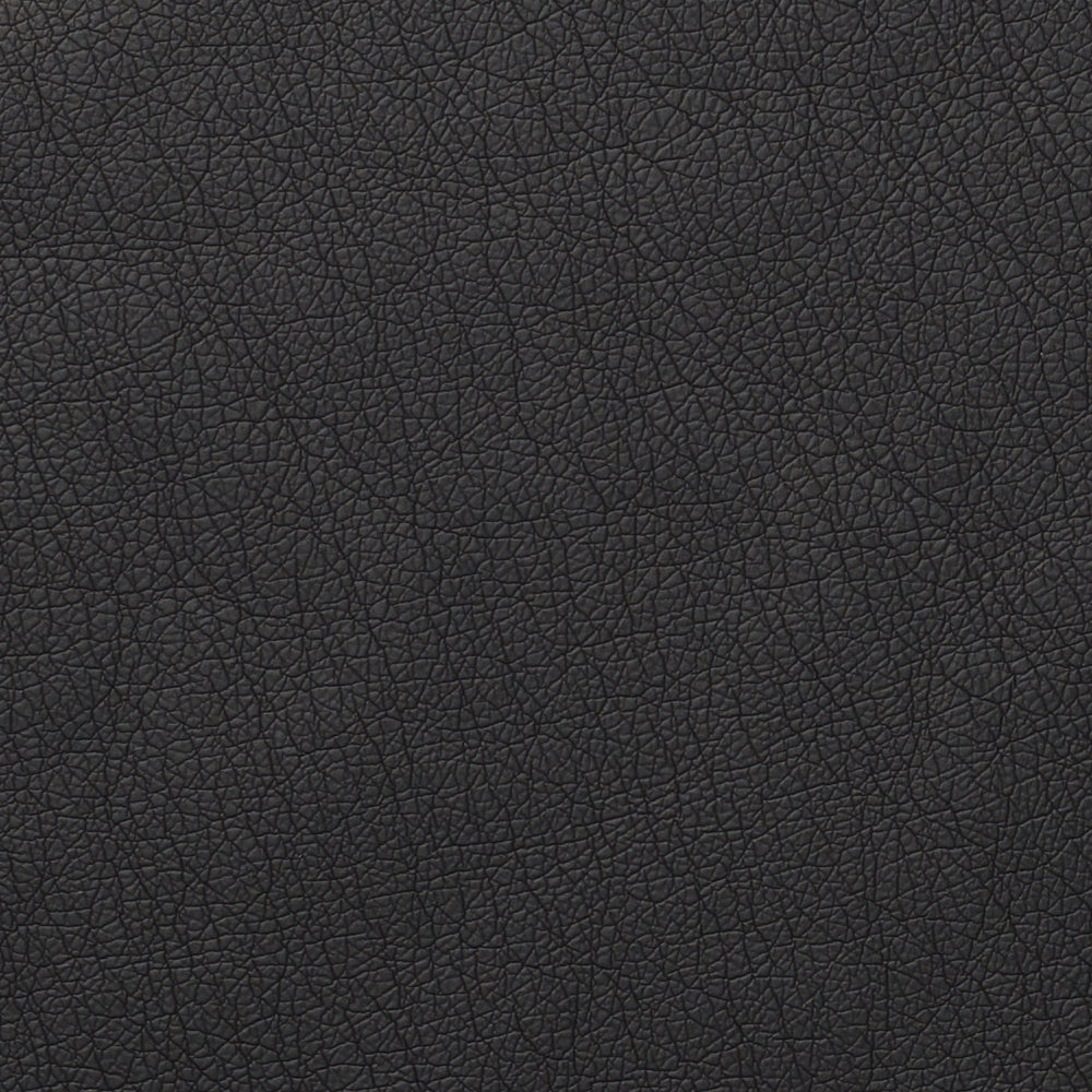Matsort Floor Mat - læder look. Ø 105 cm (NYHED)