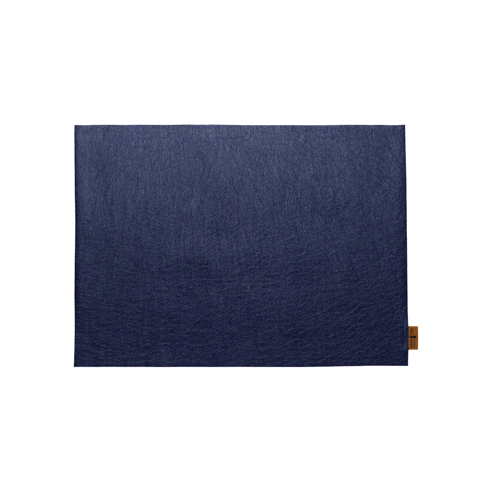 Royal Blue Dækkeserviet - læder look - 45x33 cm